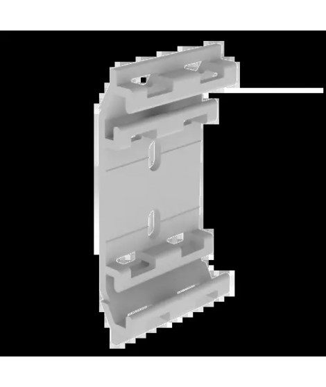 SOCLE PONCT GOUL CLIM PR COUV L100 GRI RAL7035 47X16X96 U23X