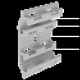 SOCLE PONCT GOUL CLIM PR COUV L75 GRI RAL7035 47X16X71 U23X