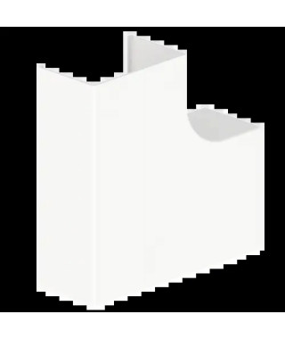 ANGLE PLAT DE GOULOTTE CLIM  B LC RAL9010 60X100 U24X