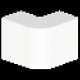 ANGLE EXTERIEUR DE GOULOTTE CL IM  BLC RAL9010 45X75 U24X