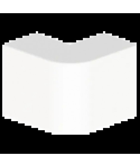 ANGLE EXTERIEUR DE GOULOTTE CL IM  BLC RAL9010 45X75 U24X