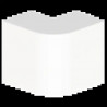 ANGLE EXTERIEUR DE GOULOTTE CL IM  BLC RAL9010 60X100 U24X