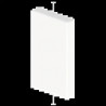 EMBOUT DE FERMETURE DE GOUL CL IM  BLC RAL9010 60X100 U24X
