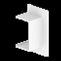 PASSAGE DE MUR DROIT BLANC RAL 9010 45X75 U24X