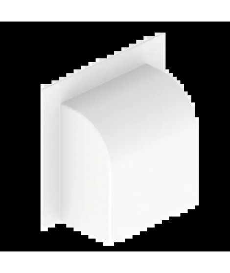 PASSAGE DE MUR 90 BLANC RAL901 0 60X100 U24X