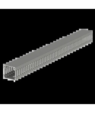 GOULOTTE DE CABLAGE GRIS RAL70 30 42X43 U23X