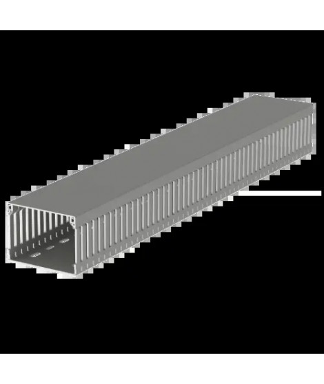 GOULOTTE DE CABLAGE GRIS RAL70 30 60X80 U23X