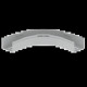 COUDE PLAT 90 GRIS RAL7035 60X 75 U23X