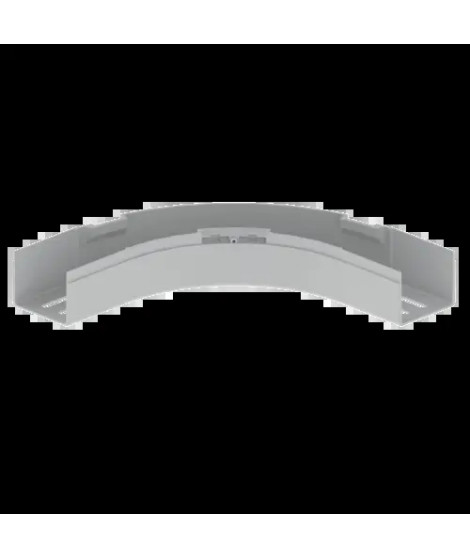 COUDE PLAT 90 GRIS RAL7035 60X 75 U23X