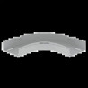 COUDE PLAT 90 GRIS RAL7035 60X 150 U23X