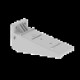 SUPPORT HORIZONTAL ISOLANT GRI S RAL7035 200 U23X