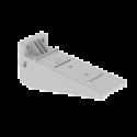 SUPPORT HORIZONTAL ISOLANT GRI S RAL7035 200 U23X