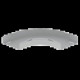 COUDE PLAT 90 GRIS RAL7035 60X 200 U23X