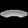 COUDE PLAT 90 GRIS RAL7035 60X 200 U23X