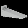 SUPPORT HORIZONTAL ISOLANT GRI S RAL7035 60X300 U23X