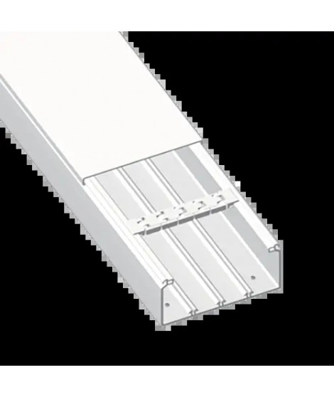 GOULOTTE (3M) BLANC RAL9010 40 X60 U43X SANS HALOGENES