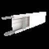 GOULOTTE (3M) 40X110 IK10 BLAN C RAL9010 U23X