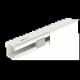 GOULOTTE (2M) 40X40 IK10 BLANC RAL9010 U23X