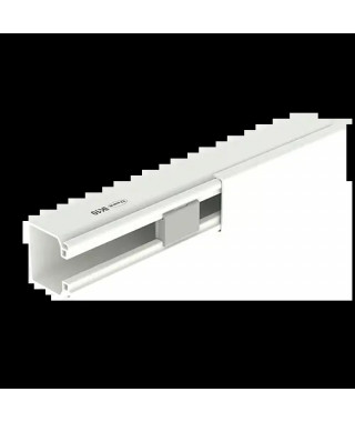 GOULOTTE (2M) 40X40 IK10 BLANC RAL9010 U23X