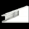 GOULOTTE (2M) 40X110 IK10 BLAN C RAL9010 U23X