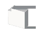 ANGLE PLAT BLANC RAL9010 40X60 U42X SANS HALOGENES