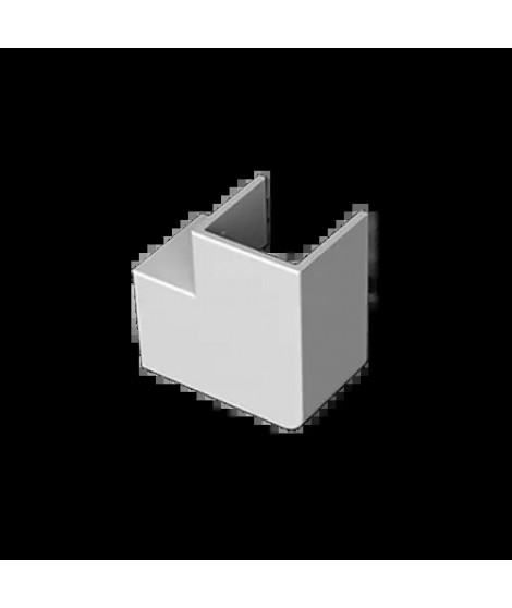 ANGLE PLAT GRIS RAL7035 60X190 U24X