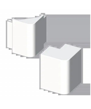 ANGLE EXTERIEUR BLANC RAL9010 40X90 U24X