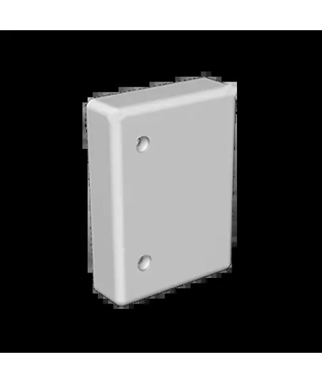 EMBOUT DE FERMETURE GRIS RAL7035 40X40 U24X
