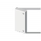 EMBOUT DE FERMETURE BLANC RAL9 010 60X230 U24X