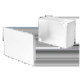 BOITE DE CONNEXION-DERIVATION BLANC RAL9010 110X150 U24X