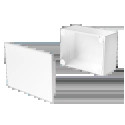 BOITE DE CONNEXION-DERIVATION BLANC RAL9010 110X150 U24X