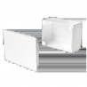 BOITE DE CONNEXION-DERIVATION BLANC RAL9010 110X150 U24X
