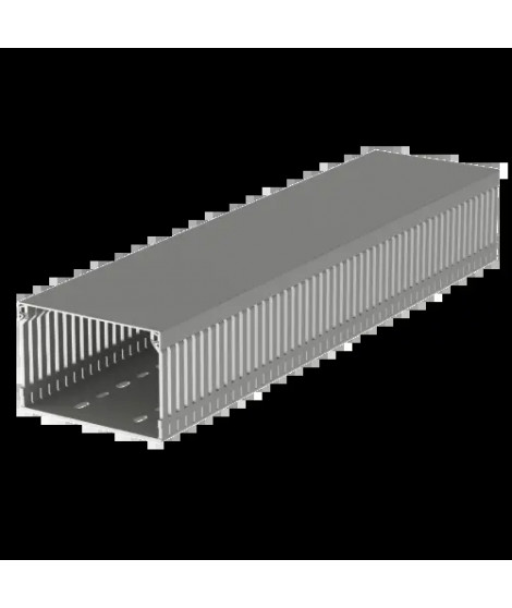 GOULOTTE DE CABLAGE GRIS RAL70 30 80X120 U23X