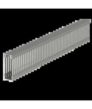 GOULOTTE DE CABLAGE GRIS RAL70 30 80X30 U23X