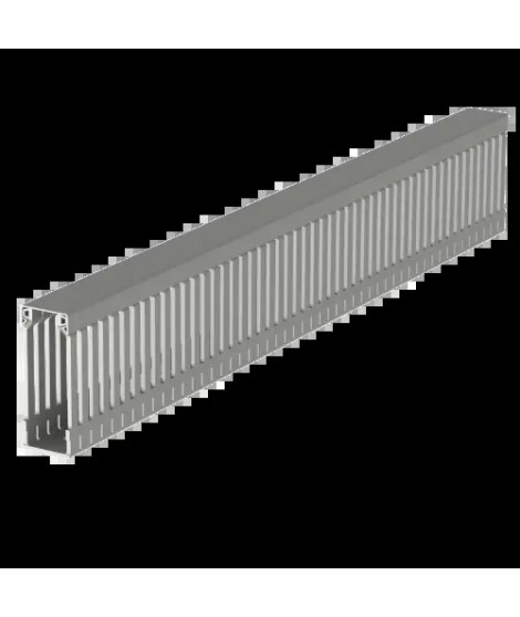 GOULOTTE DE CABLAGE GRIS RAL70 30 80X30 U23X