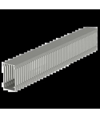GOULOTTE DE CABLAGE GRIS RAL70 30 80X43 U23X