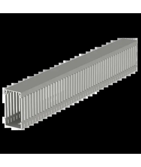 GOULOTTE DE CABLAGE GRIS RAL70 30 80X43 U23X
