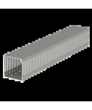 GOULOTTE DE CABLAGE GRIS RAL70 30 80X80 U23X