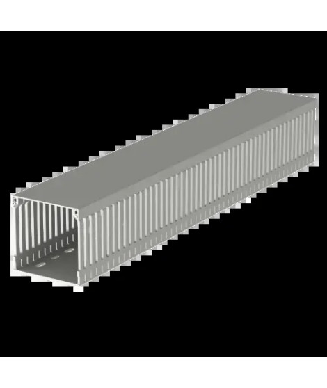 GOULOTTE DE CABLAGE GRIS RAL70 30 80X80 U23X