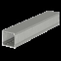 GOULOTTE DE CABLAGE GRIS RAL70 30 80X80 U23X