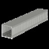 GOULOTTE DE CABLAGE GRIS RAL70 30 80X80 U23X