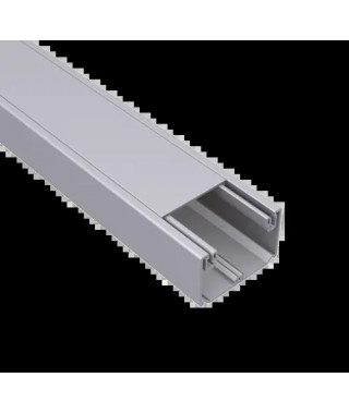 GOULOTTE 1 COUVERCLE ANODISE G RIS 50X80 ALUMINIUM