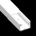 GOULOTTE 70X130 IK10, 1 COUVER CLE BLANC RAL9010 U23X