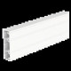 GOULOTTE 3 COUVERCLES BLANC RA L9010 50X170 U23X