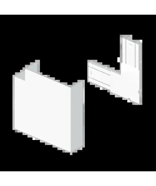 ANGLE PLAT BLANC RAL9010 50X13 0 U24X