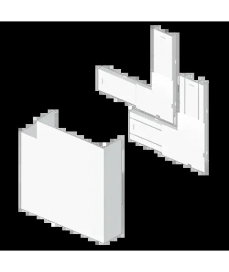 ANGLE PLAT BLANC RAL9010 50X15 0 U24X