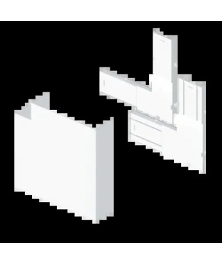 ANGLE PLAT BLANC RAL9010 70X17 0 U24X