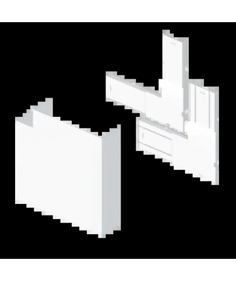 ANGLE PLAT BLANC RAL9010 70X17 0 U24X