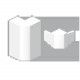 ANGLE EXTERIEUR BLANC RAL9010 50X130 U24X
