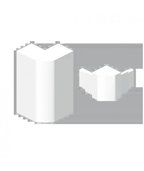 ANGLE EXTERIEUR BLANC RAL9010 50X130 U24X